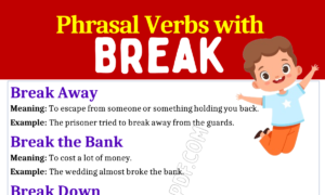 Phrasal Verbs with Break 1