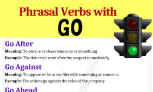 Phrasal Verbs with Go 1