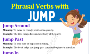 Phrasal Verbs with Jump 1