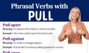 Phrasal Verbs with Pull 1