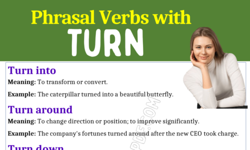 Phrasal Verbs with Turn