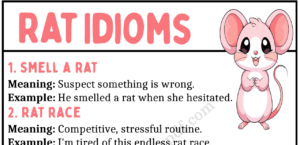 Rat Idioms Copy