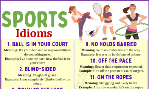 20 Sports Idioms to Boost Your Game in Everyday Conversation