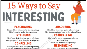 Ways to Say Interesting Copy