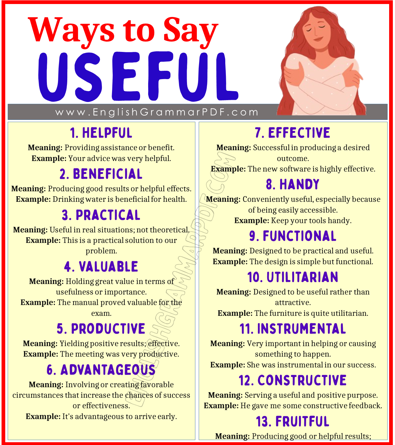 Ways to Say Useful 2