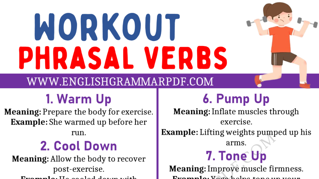 Workout Phrasal Verbs Copy