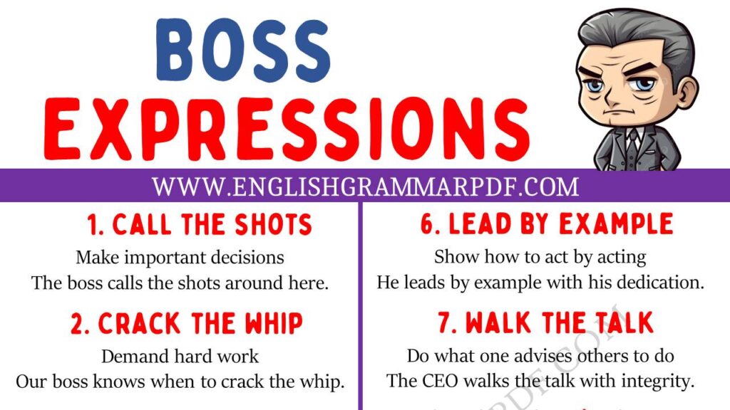 boss expressions