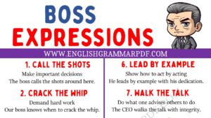 boss expressions