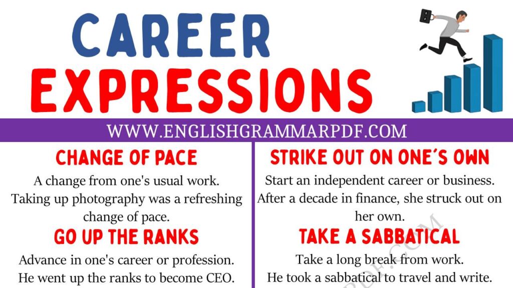 career expressions
