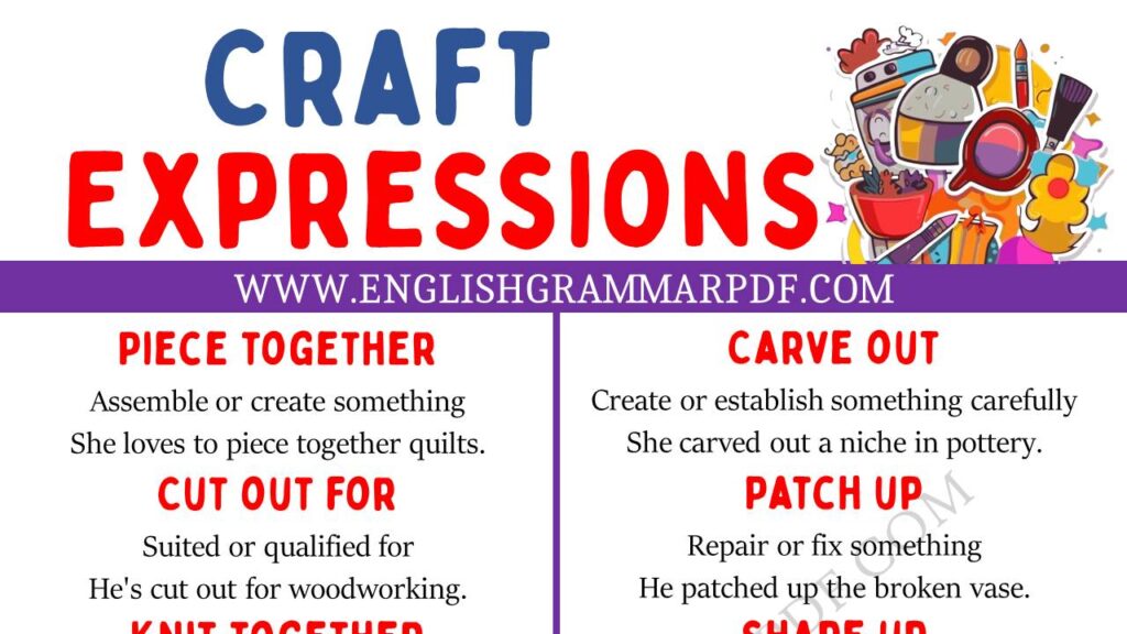 craft expressions