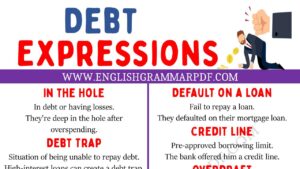 debt expressions