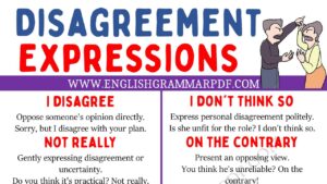 disagreement expressions