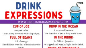 drink expressions