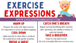 exercise expressions