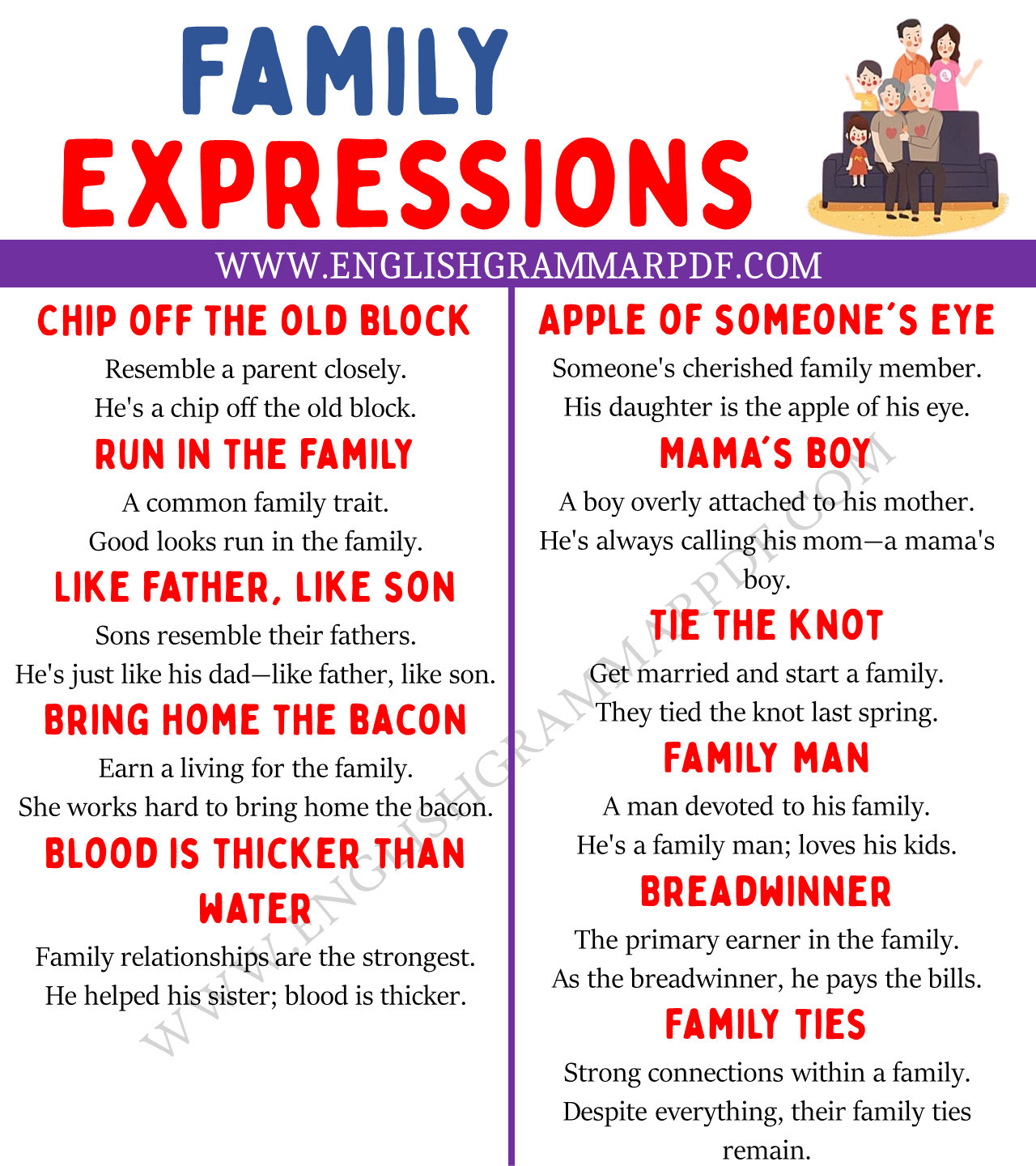 family expressions