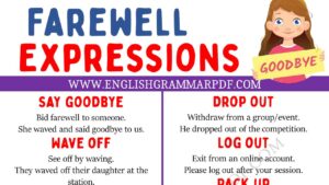 farewell expression