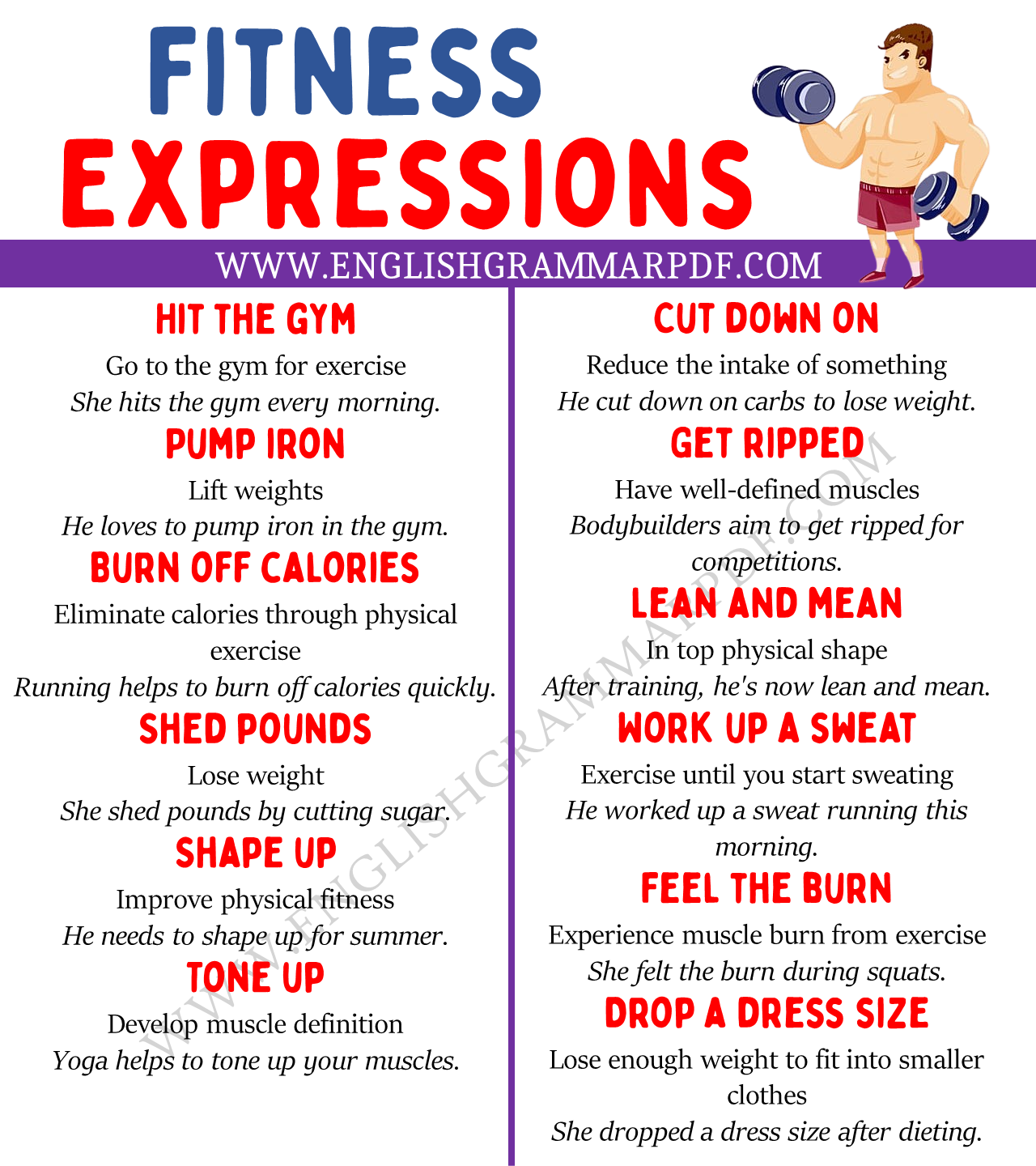 fitness expressions