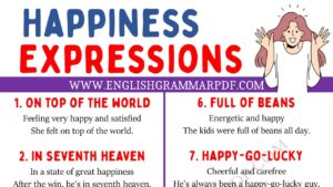 happiness expressions