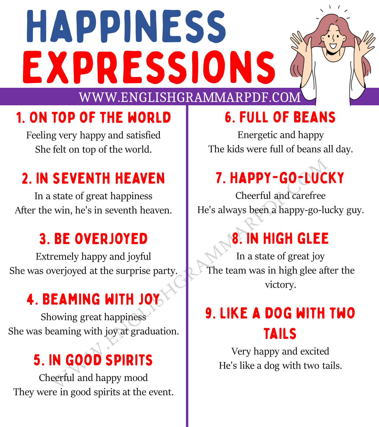 happiness expressions