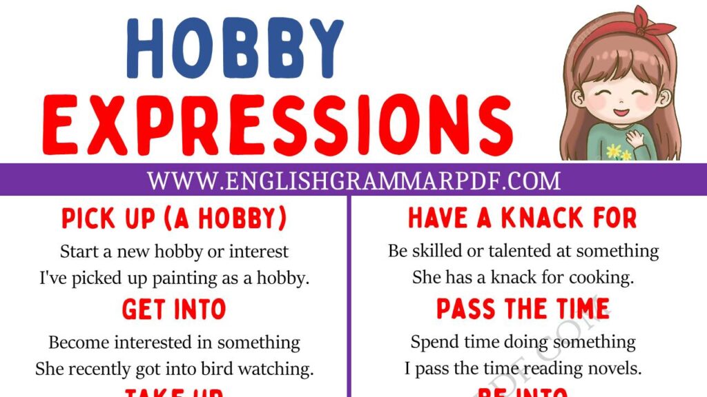 hobby expressions