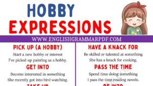 hobby expressions