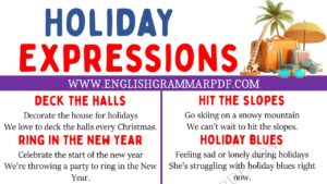 holiday expressions