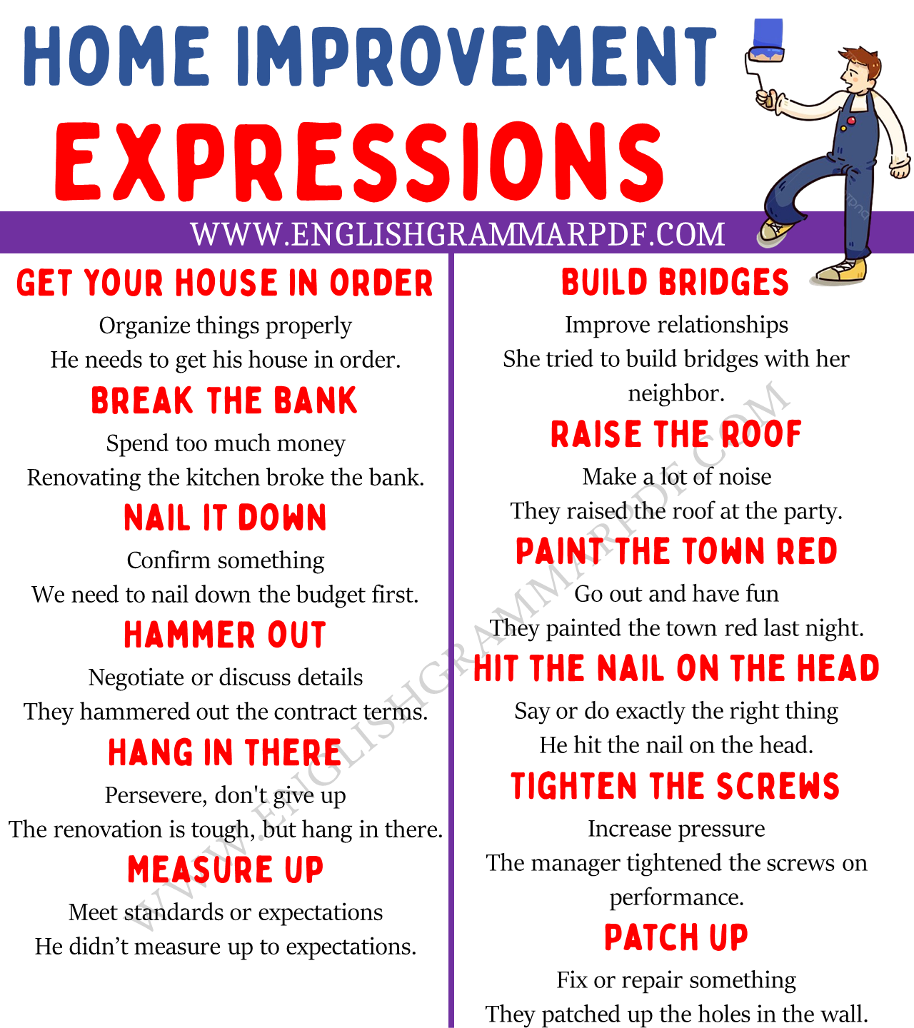 home improvement expressions