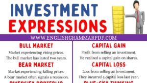 investment expressions