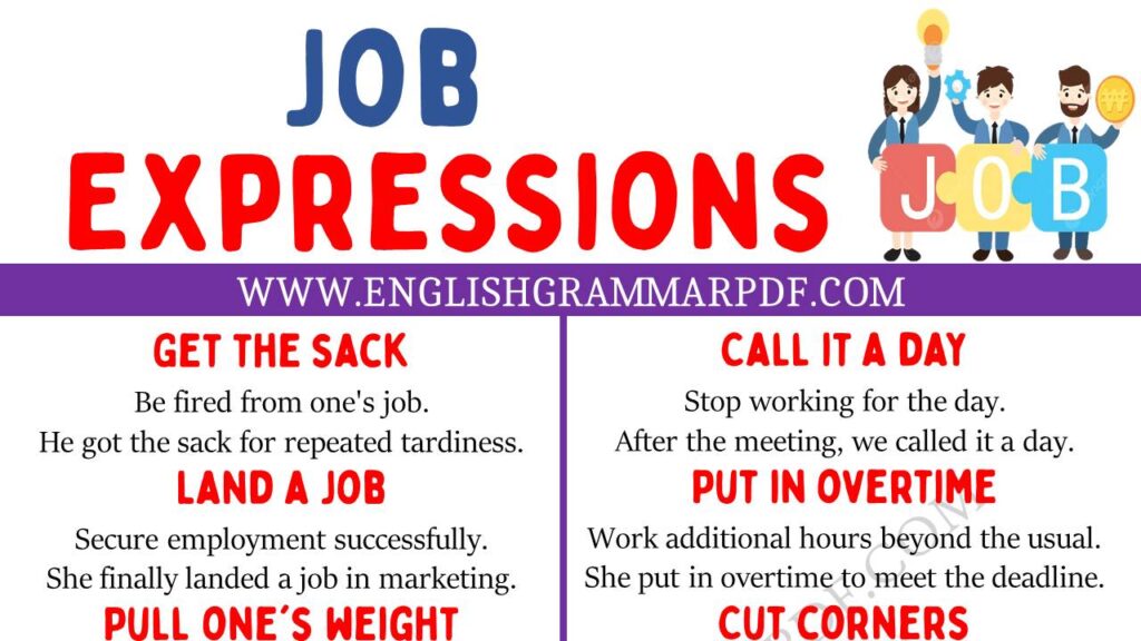 job expressions