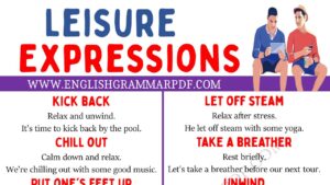 leisure expressions