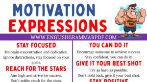 motivational expressions