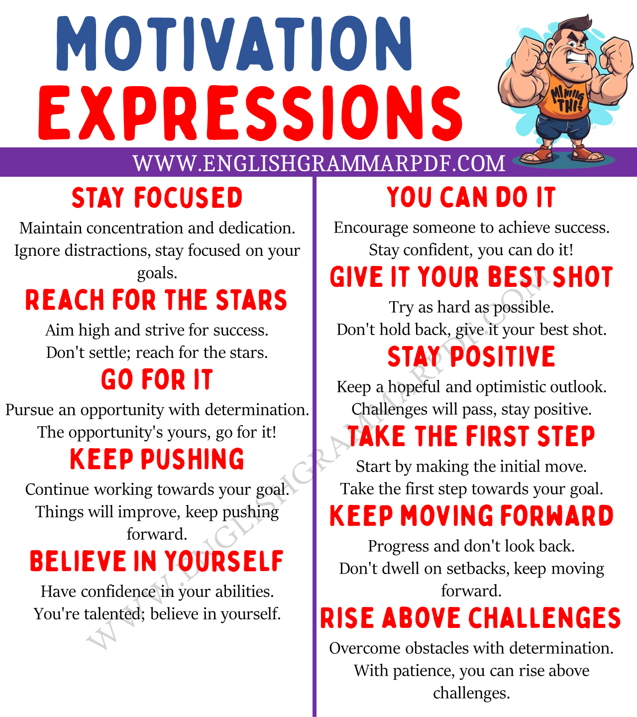 motivational expressions