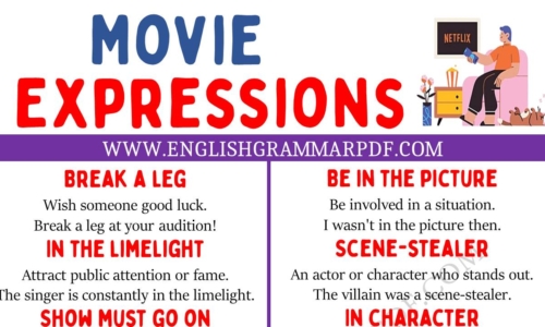 Explore 20 Movie Expressions in English