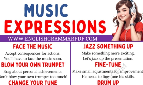 Explore 20 Music Expressions in English