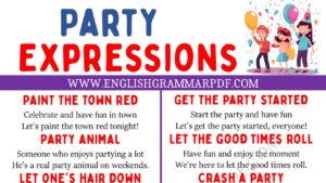 party expressions