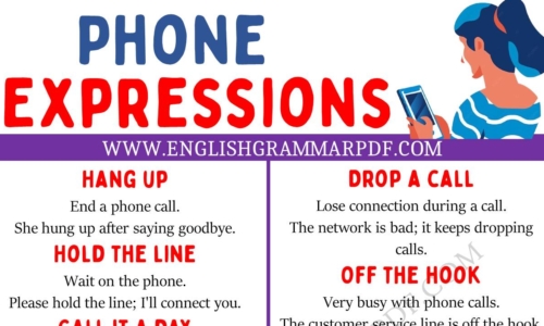 Explore 20 Phone Expressions in English