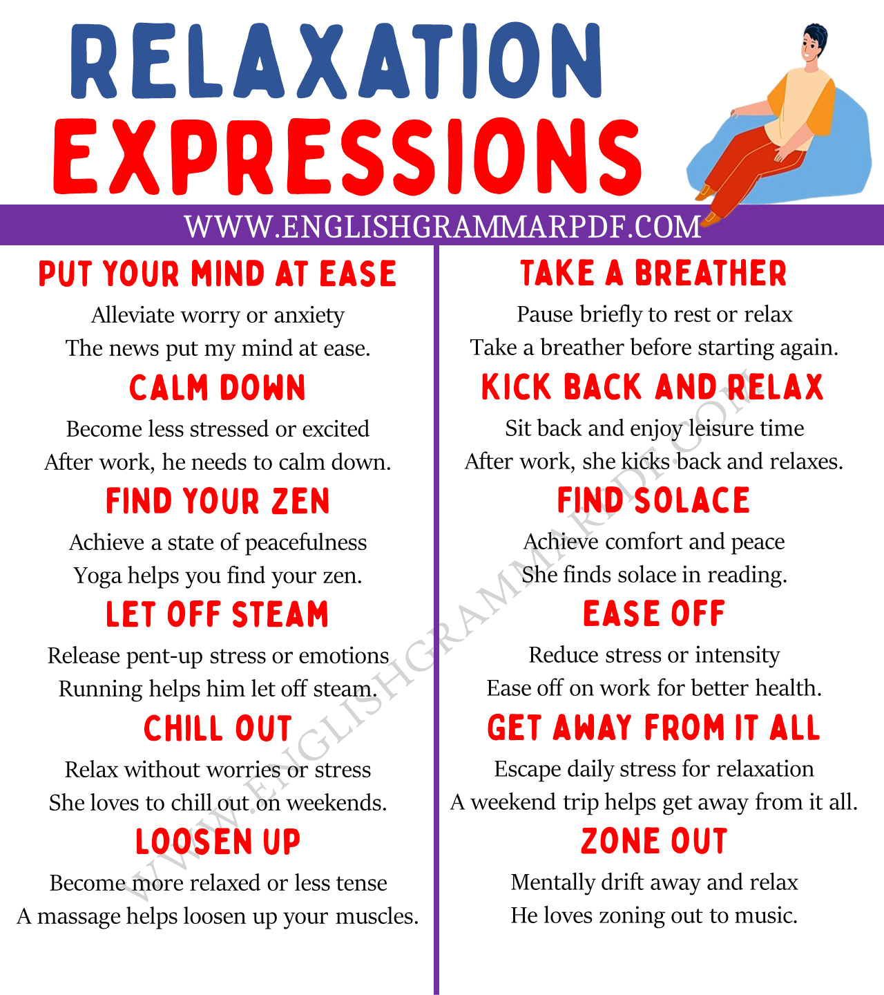 relaxation expressions