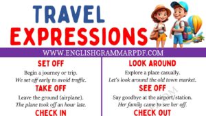 travel expressions