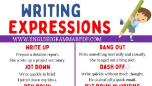 writing expressions